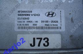 HYUNDAI SONATA 05-09 БЛОК УПРАВЛЕНИЯ 2.4 16V  39100-52420