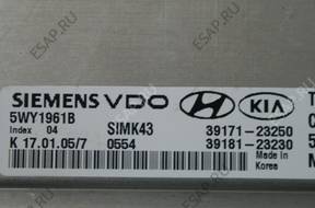 hyundai tucson 04-2010 год БЛОК УПРАВЛЕНИЯ 39171-23250 БЕНЗИН