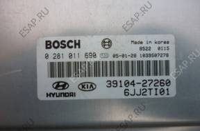 HYUNDAI TUCSON БЛОК УПРАВЛЕНИЯ ДВИГАТЕЛЕМ 39104-27260 CRDI
