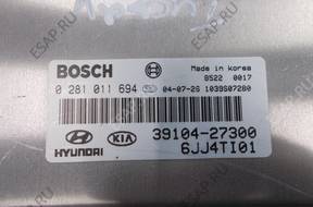 HYUNDAI TUCSON I 2.0D БЛОК УПРАВЛЕНИЯ ДВИГАТЕЛЕМ 0281011694
