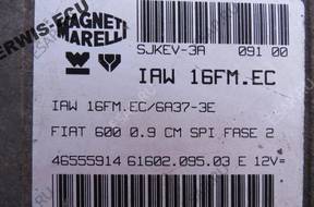 IAW16FM.EC 46555914 БЛОК УПРАВЛЕНИЯ ECU FIAT SEICENTO 0.9