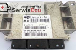 IAW6LP1.02 9653057480 БЛОК УПРАВЛЕНИЯ ECU PEUGEOT 307 2.0