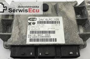 IAW6LPC.105 9663380880 БЛОК УПРАВЛЕНИЯ PEUGEOT 207 БЕЗ КОДА