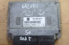 IBIZA 1.2 12V БЛОК УПРАВЛЕНИЯ ДВИГАТЕЛЕМ 03E906033D