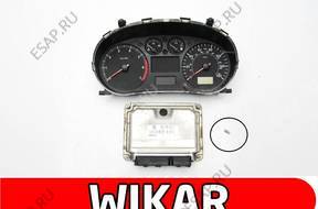 IBIZA II CORDOBA 99-02 БЛОК УПРАВЛЕНИЯ КОМПЛЕКТ 6K0906032C