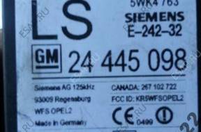 IMMOBILIZER OPEL 24445098 5WK4763 - БЕЗ КОДА