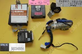 IMPREZA БЛОК УПРАВЛЕНИЯ КОМПЛЕКТ ecu 112300-2152 22611AL211