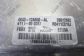 JAGUAR X TYPE 2.0 D TDCI БЛОК УПРАВЛЕНИЯ 4X43-12A650-AL
