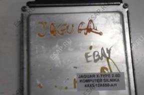 JAGUAR X-TYPE 2.0D БЛОК УПРАВЛЕНИЯ ДВИГАТЕЛЕМ 4X43-12A650-AH