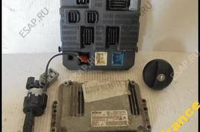 JUMPY БЛОК УПРАВЛЕНИЯ  КОМПЛЕКТ ЗАЖИГАНИЯ 1.6 HDI 9665091180