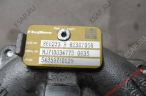 kangoo 08-12 1.5 dci ТУРБО 54359710029 borgwarner