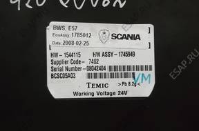 KASETA БЛОК УПРАВЛЕНИЯ BWSE57 SCANIA R 2008 год, NR 1745949