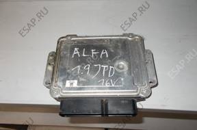 KASETA ДВИГАТЕЛЯ БЛОК УПРАВЛЕНИЯ ALFA 147 1,9JTD