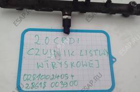 KIA HYUNDAI ДАТЧИК ДАВЛЕНИЯ 2.0 CRDI 0281002405