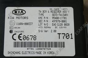 kia picanto 1,0 ben. 2012 год. МОДУЛЬ BCM 95400-1Y701