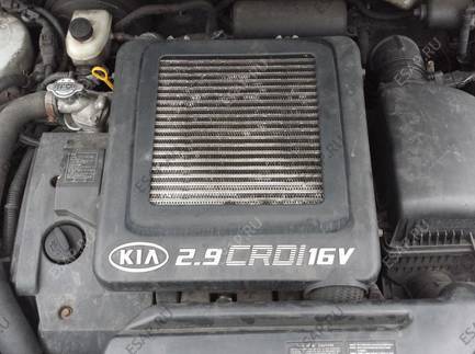 Kia Sedona Carnival 03 двигатель 2,9CRDI комплектный J3