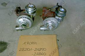 KIA SPORTAGE 2011 2012 2014 1.7CRDI  ТУРБИНА