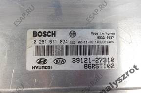 KIA SPORTAGE HYUNDAI 2.0 CRD БЛОК УПРАВЛЕНИЯ 0281011024