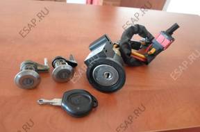 КЛЮЧ + БЛОК УПРАВЛЕНИЯ + ZAMKI PEUGEOT 206 1.4  2000 год