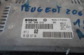КЛЮЧ + БЛОК УПРАВЛЕНИЯ + ZAMKI PEUGEOT 206 1.4  2000 год