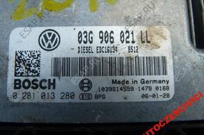 КЛЮЧ БЛОК УПРАВЛЕНИЯ LEON II 2.0TDI BKD 03G906021LL P
