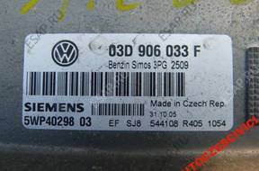 КЛЮЧ БЛОК УПРАВЛЕНИЯ VW POLO 6Q0 1.2B BMD 03D906033F