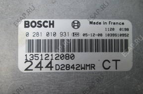 КОМПЛЕКТ БЛОК УПРАВЛЕНИЯ 0281010931 DUCATO JUMPER 2.8 JTD