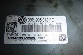 КОМПЛЕКТ БЛОК УПРАВЛЕНИЯ 03G906018FG VW Passat B6 2.0 TDI