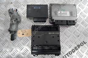 КОМПЛЕКТ БЛОК УПРАВЛЕНИЯ 5WP4016303 6Q0959433H 6Q0937049B