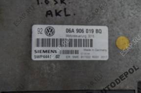 КОМПЛЕКТ БЛОК УПРАВЛЕНИЯ 5WP444102 1J0959799Q GOLF IV