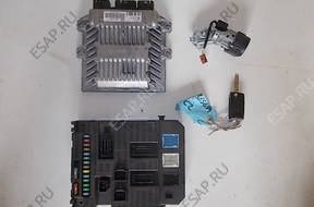 КОМПЛЕКТ БЛОК УПРАВЛЕНИЯ BSI CITROEN C2 9660300280 ЗАМОК ЗАЖИГАНИЯ
