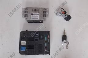 КОМПЛЕКТ БЛОК УПРАВЛЕНИЯ BSI CITROEN C2 9662162780 ЗАМОК ЗАЖИГАНИЯ