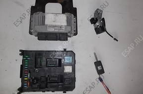 КОМПЛЕКТ БЛОК УПРАВЛЕНИЯ BSI CITROEN C4 9657489480 ЗАМОК ЗАЖИГАНИЯ