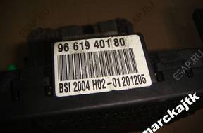 КОМПЛЕКТ БЛОК УПРАВЛЕНИЯ BSI ИММОБИЛАЙЗЕР PEUGEOT 307 1.6 0281011634