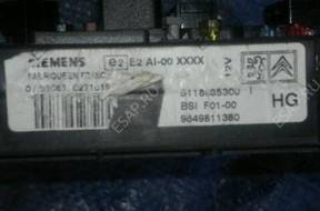 КОМПЛЕКТ БЛОК УПРАВЛЕНИЯ BSI ключ CITROEN C2 C3 1.1 1.4 8V
