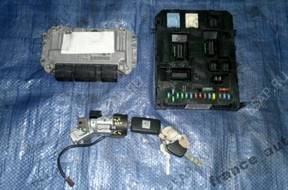 КОМПЛЕКТ БЛОК УПРАВЛЕНИЯ BSI PEUGEOT 307 1.6 16V 9657489480