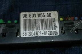 КОМПЛЕКТ БЛОК УПРАВЛЕНИЯ BSI PEUGEOT 307 1.6 16V 9657489480