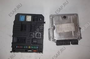 КОМПЛЕКТ БЛОК УПРАВЛЕНИЯ BSI PEUGEOT 807 9646850580