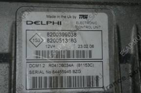 КОМПЛЕКТ  БЛОК УПРАВЛЕНИЯ BSI RENAULT MODUS 1.5 DCI