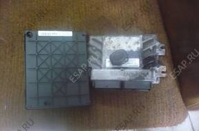 КОМПЛЕКТ БЛОК УПРАВЛЕНИЯ bsi renault scenic 1,6 16v 99-2003 год