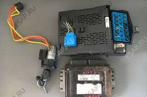 КОМПЛЕКТ БЛОК УПРАВЛЕНИЯ BSI RENAULT SCENIC 1.6 16V КОМПЛЕКТ