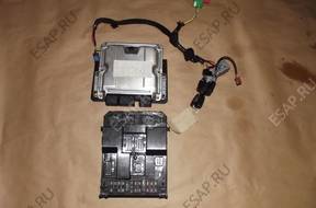 КОМПЛЕКТ БЛОК УПРАВЛЕНИЯ BSI stacja peugeot 307 2.0d 01-2005 год