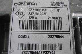 КОМПЛЕКТ БЛОК УПРАВЛЕНИЯ CLIO MODUS 237100875 год, 902663A