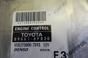 КОМПЛЕКТ БЛОК УПРАВЛЕНИЯ COROLLA VERSO 89661-0F030
