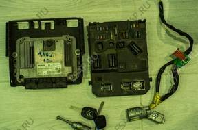 КОМПЛЕКТ БЛОК УПРАВЛЕНИЯ ECU BSI CITROEN C2 C3 1.4 HDI