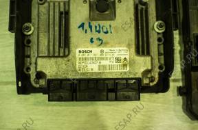 КОМПЛЕКТ БЛОК УПРАВЛЕНИЯ ECU BSI CITROEN C2 C3 1.4 HDI