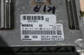 КОМПЛЕКТ БЛОК УПРАВЛЕНИЯ KIA PICANTO 1.1 CRDI 0281012633