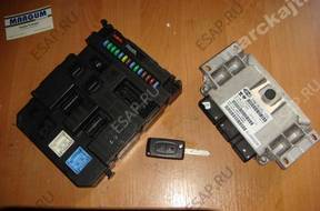 КОМПЛЕКТ БЛОК УПРАВЛЕНИЯ ключ BSI PG 207 1.4 16V IAW 6LPC.105