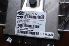 КОМПЛЕКТ БЛОК УПРАВЛЕНИЯ ключ BSI PG 207 1.4 16V IAW 6LPC.105