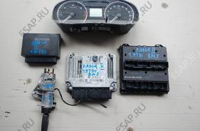 КОМПЛЕКТ БЛОК УПРАВЛЕНИЯ КЛЮЧ IMO BSI FABIA II 1.4 TDI